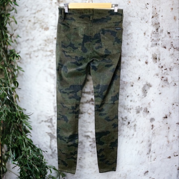 HUDSON NICO SUPER SKINNY MID RISE CAMOUFLAGE JEANS SIZE 26 - Picture 5 of 9
